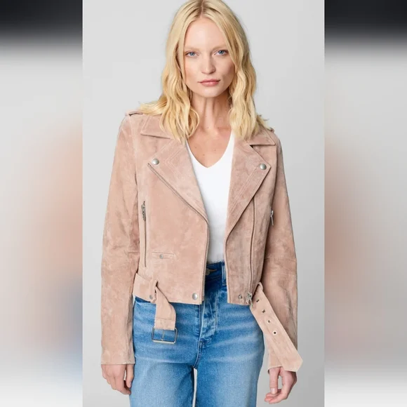 Blank NYC Suede Leather Jacket - Picture 2 of 10